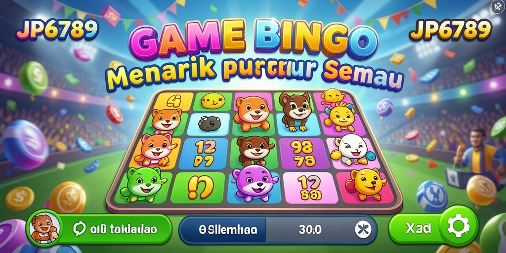 Screenshot utama JP6789 menunjukkan gameplay seru Bingo yang mengasyikkan.
