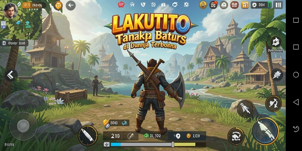 Tampilan gameplay menarik dalam dunia terbuka LAKUTOTO.