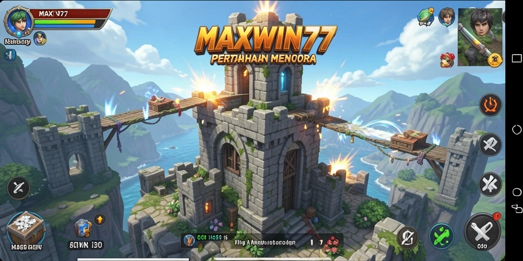 Gameplay menegangkan di MAXWIN77 dengan berbagai pilihan menara.