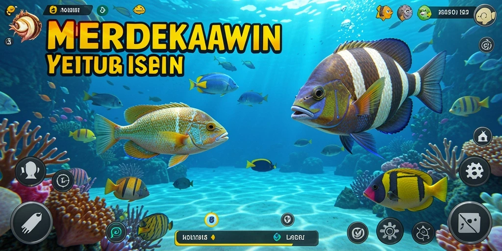 Tampilan menarik dari gameplay MERDEKAWIN yang seru.