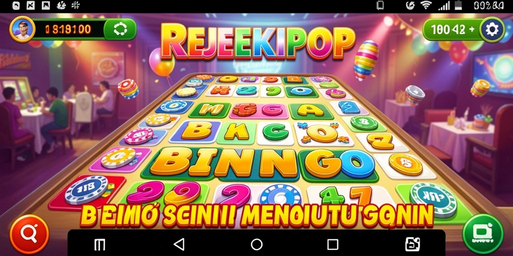 Tampilan gameplay yang menampilkan keseruan permainan Bingo.