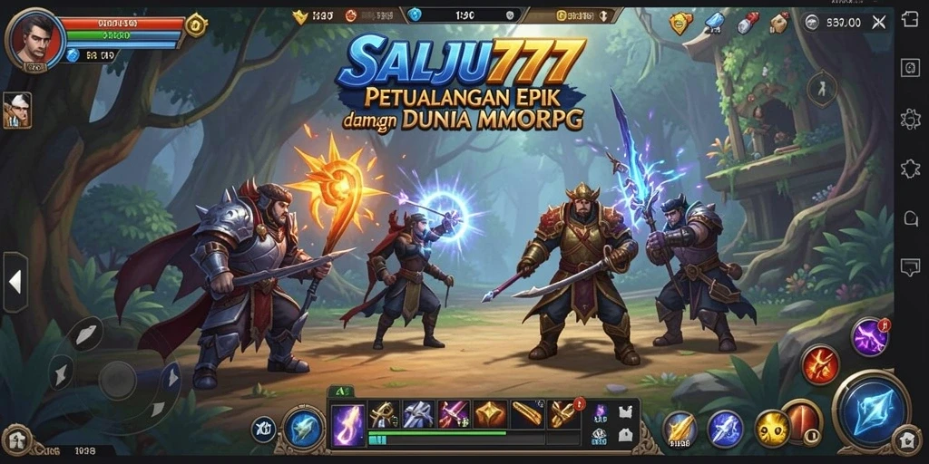 Gameplay SALJU777 yang penuh warna dan petualangan menanti kamu.