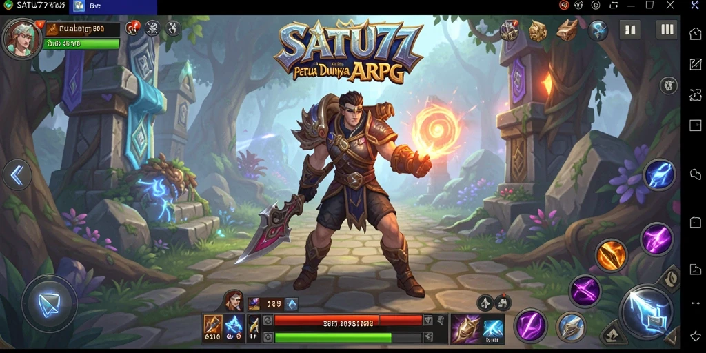 Gameplay seru dengan pertarungan aksi dalam <strong>SATU77</strong>.