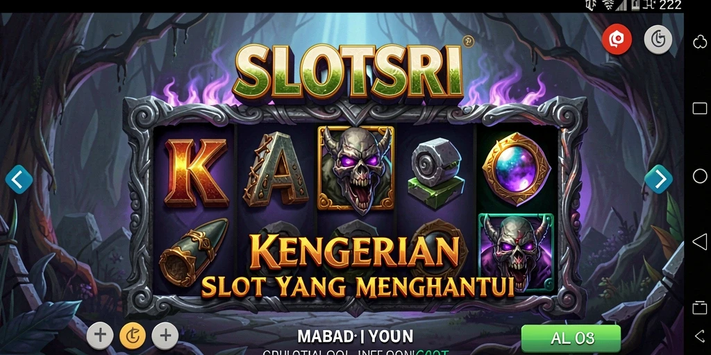 Gameplay mendebarkan di <strong>SLOTSRI</strong> yang penuh dengan kengerian.