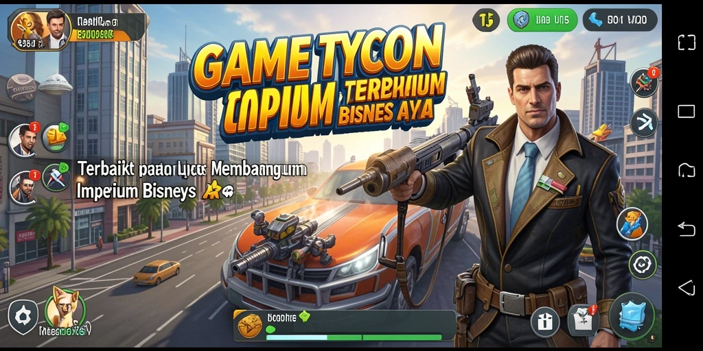 Gameplay T6 yang seru dan penuh tantangan bisnis.