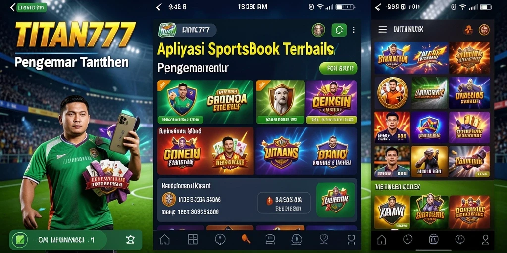 Tampilan gameplay Sportsbook di TITAN777 yang menarik.