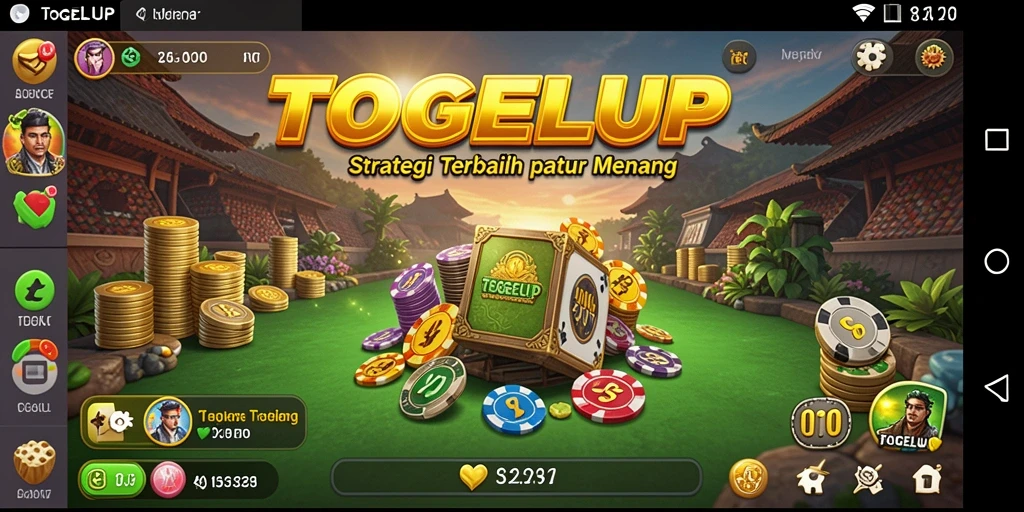 Gameplay strategis TOGELUP yang mendalam dan menantang.