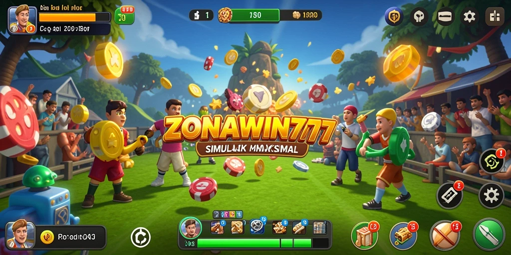 Tangkapan layar ZONAWIN777 menampilkan aksi gameplay simulasi yang menarik.
